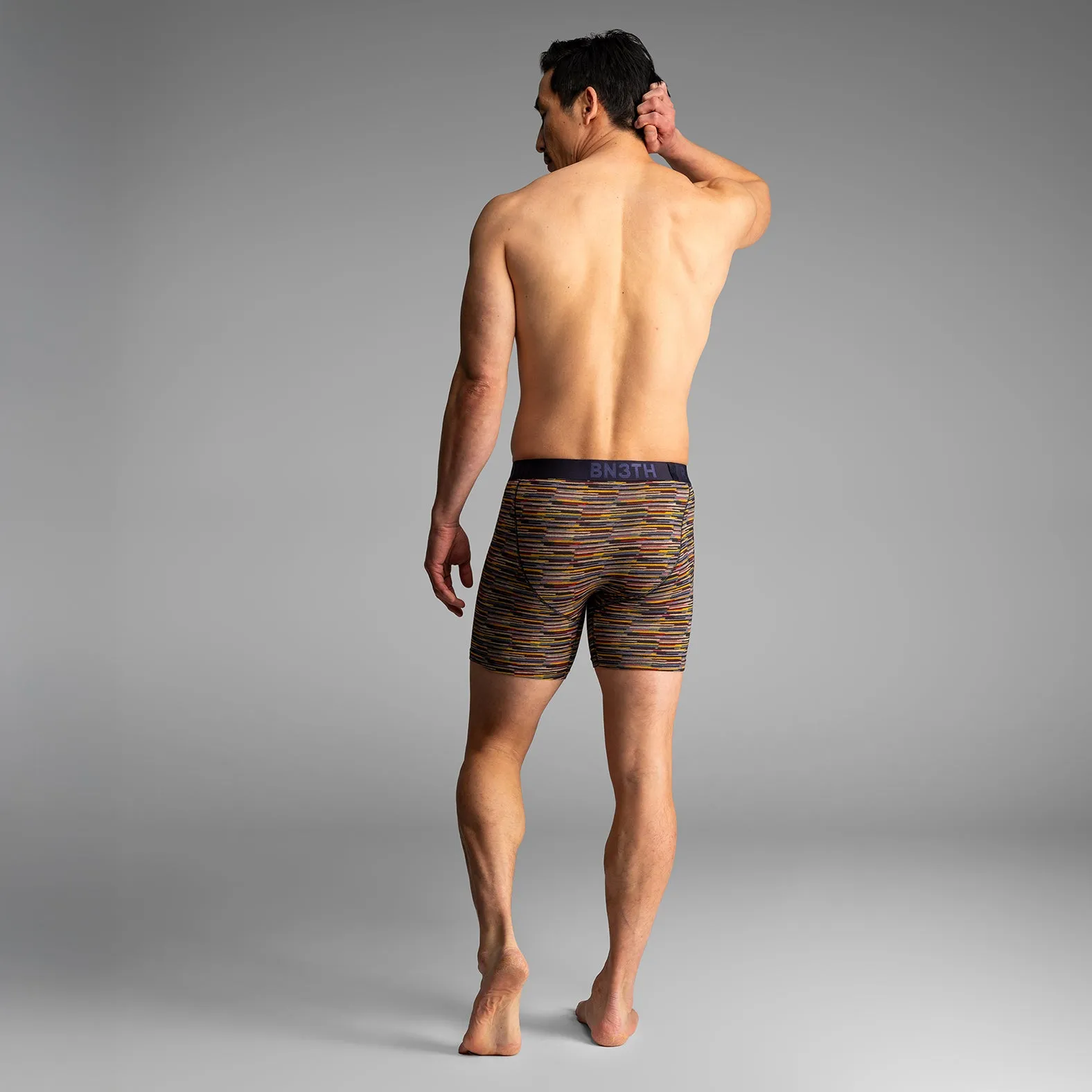 Classic Icon Boxer Brief : Fuzzy Stripe Sand sold by BN3TH product image thumbnail 5