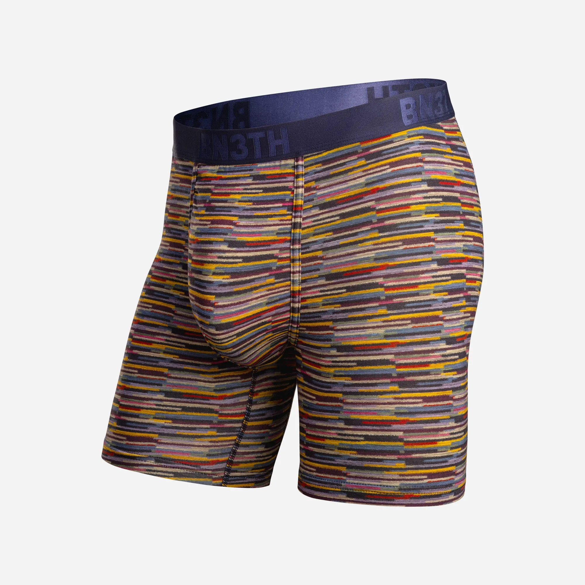 Classic Icon Boxer Brief : Fuzzy Stripe Sand sold by BN3TH