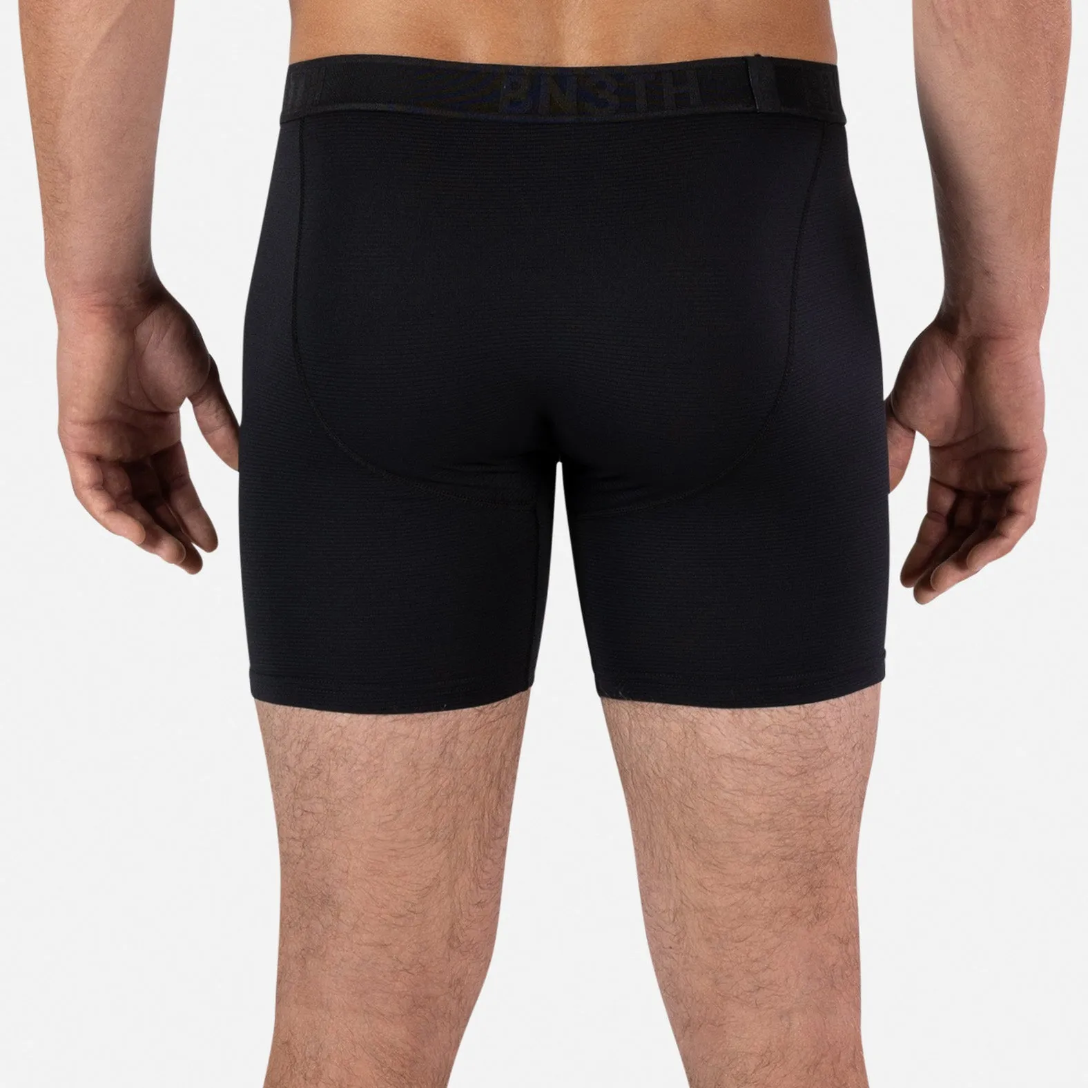 Pro Flex Boxer Brief : Black/Charcoal 2 Pack sold by BN3TH product image thumbnail 4