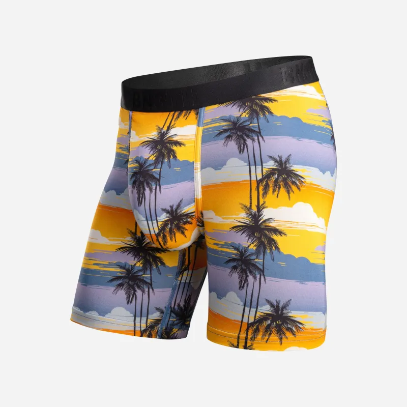 Classic Boxer Brief With Fly : Palm Tree Horizon Mimosa sold by BN3TH