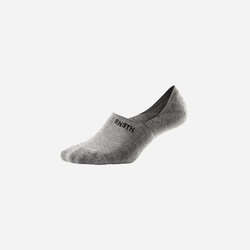 Classic No Show Sock: Heather Gray sold by BN3TH