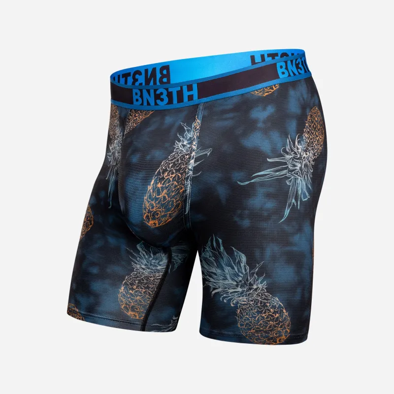 Pro Flex Max Boxer Brief: Tie Dye Pineapple Ombre-Navy sold by BN3TH