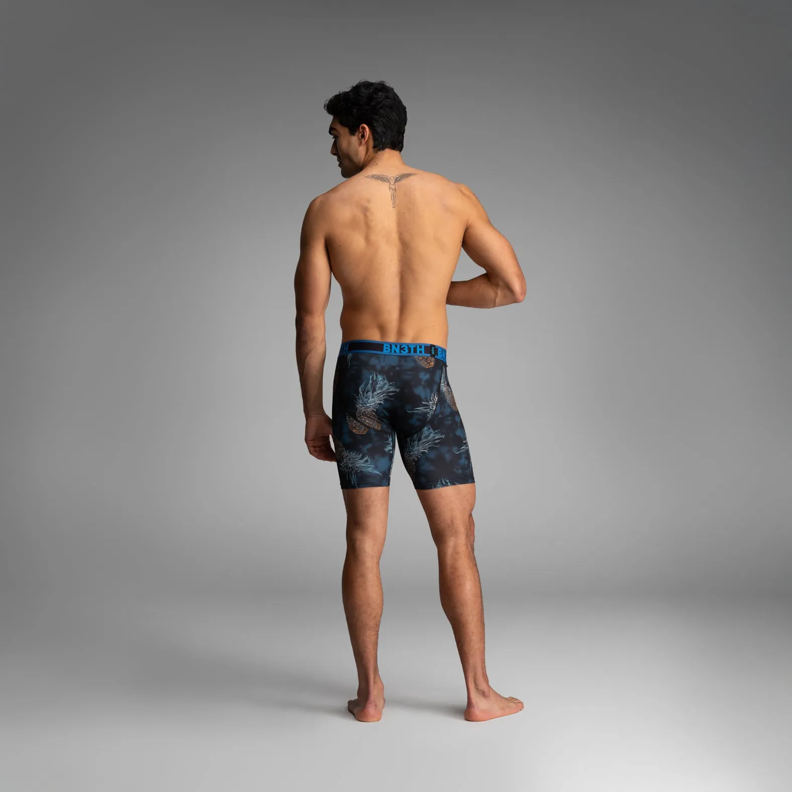 Pro Flex Max Boxer Brief: Tie Dye Pineapple Ombre-Navy sold by BN3TH product image thumbnail 5