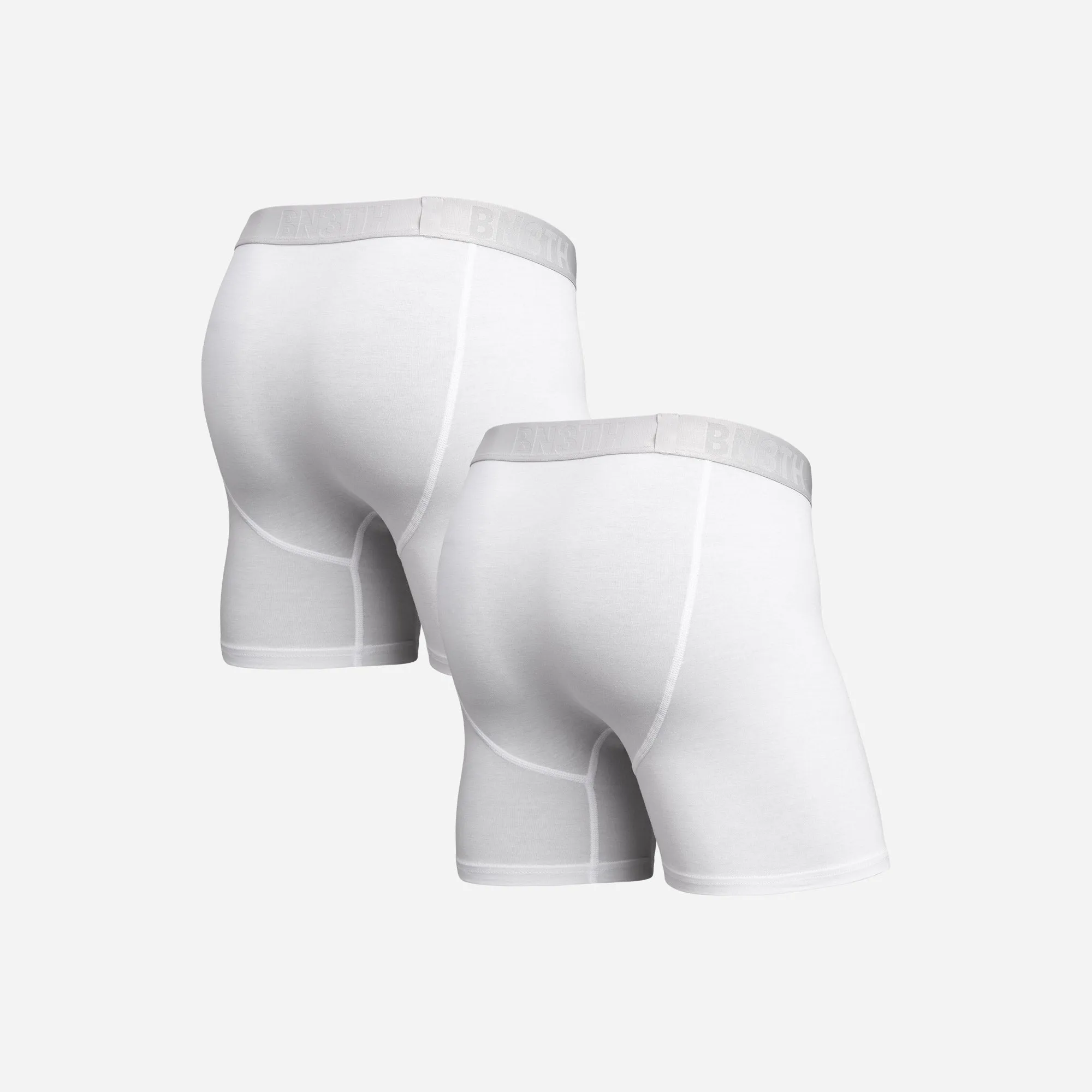 Essentials Boxer Brief : White 2 Pack sold by BN3TH product image thumbnail 3