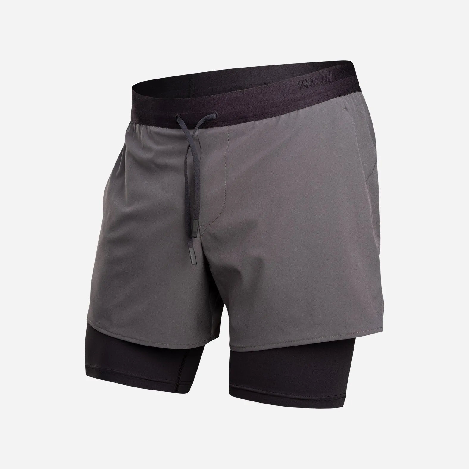 Session 7" Training Short 2N1 :: Shadow Gray sold by BN3TH
