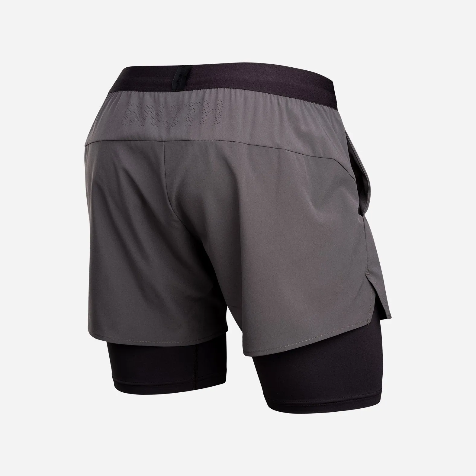 Session 7" Training Short 2N1 :: Shadow Gray sold by BN3TH product image thumbnail 3