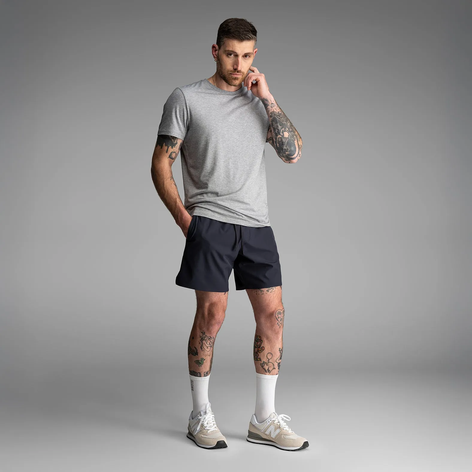 Session 7" Training Short 2N1 : Midnight Blue sold by BN3TH product image thumbnail 4