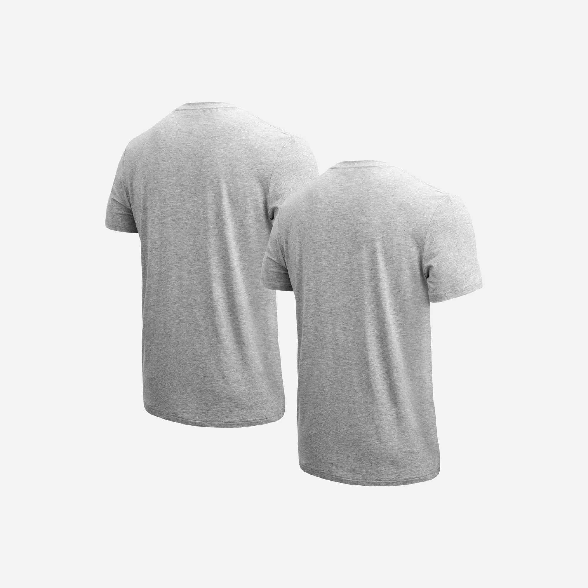 Essentials Crew T-Shirt : Heather Gray 2 Pack sold by BN3TH product image thumbnail 3