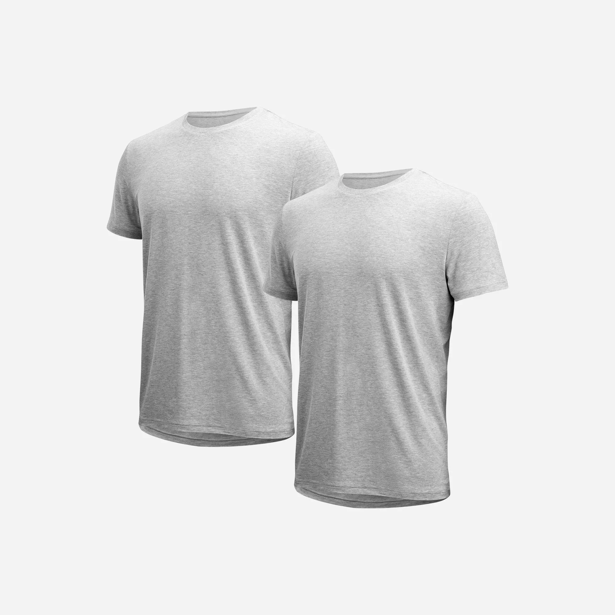 Essentials Crew T-Shirt : Heather Gray 2 Pack sold by BN3TH