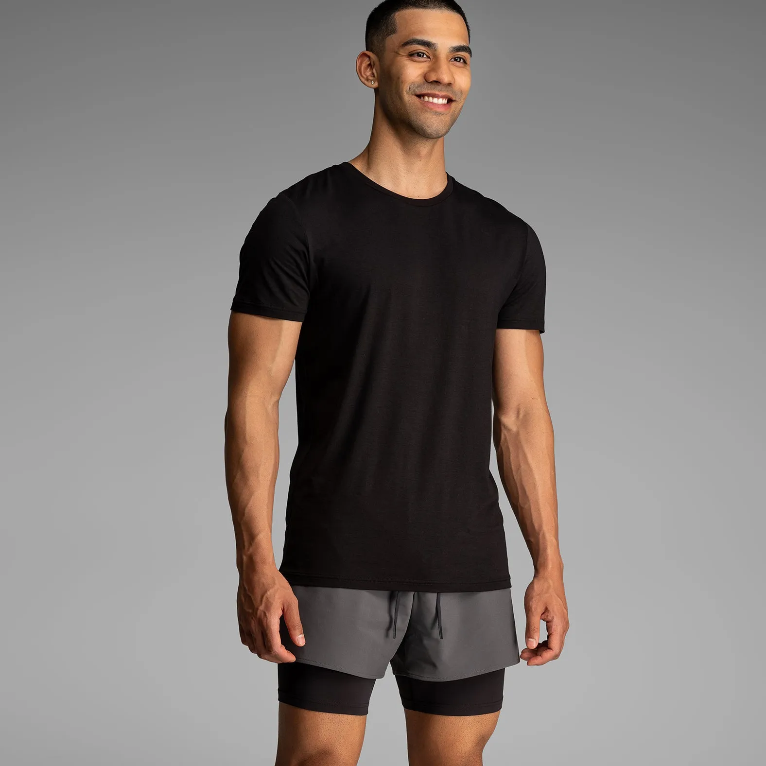 Essentials Crew T-Shirt : Black sold by BN3TH product image thumbnail 4