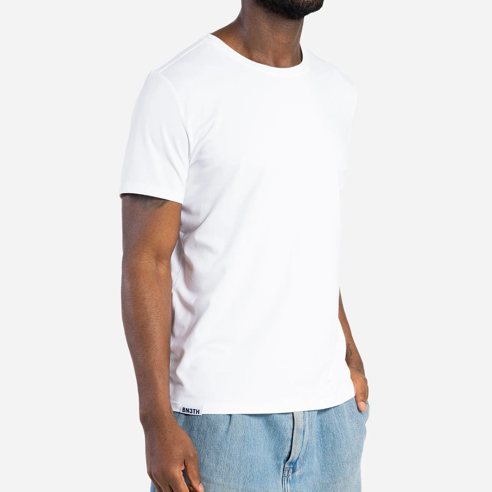 Crew T-Shirt: White sold by BN3TH product image thumbnail 2