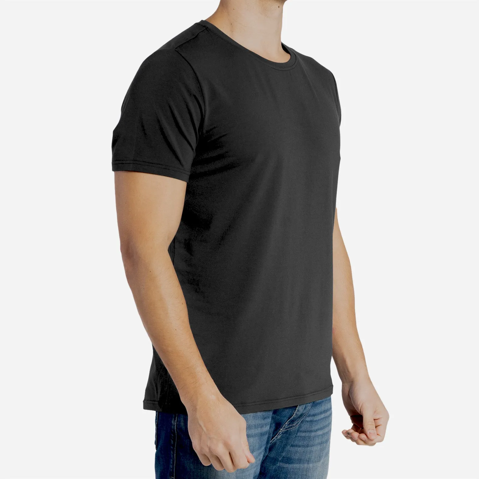 Crew T-Shirt: Black sold by BN3TH product image thumbnail 2