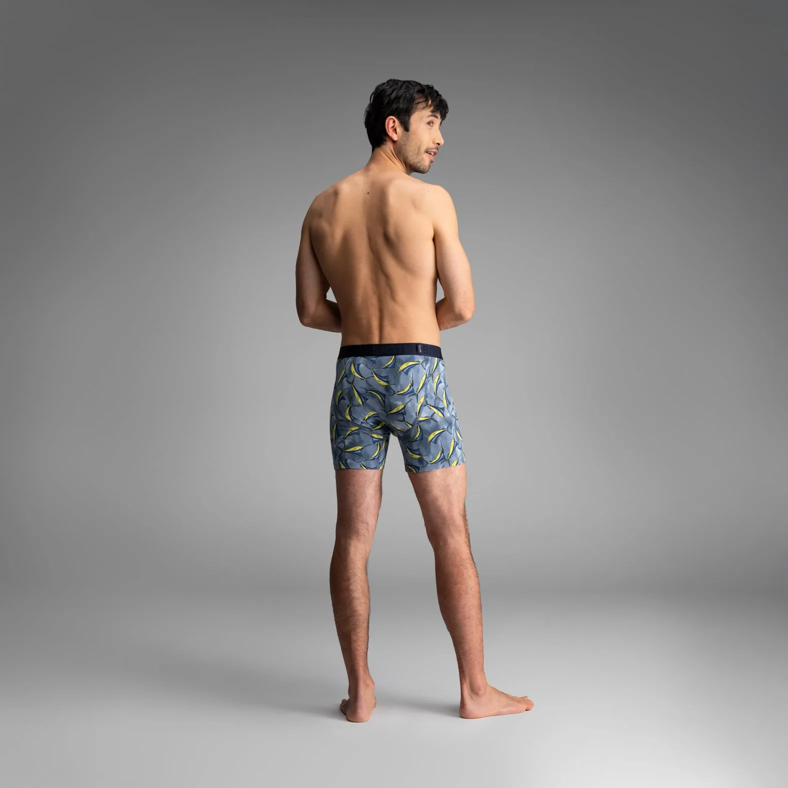 Essentials Boxer Brief: Deep Blue Strike - Mirage sold by BN3TH product image thumbnail 5