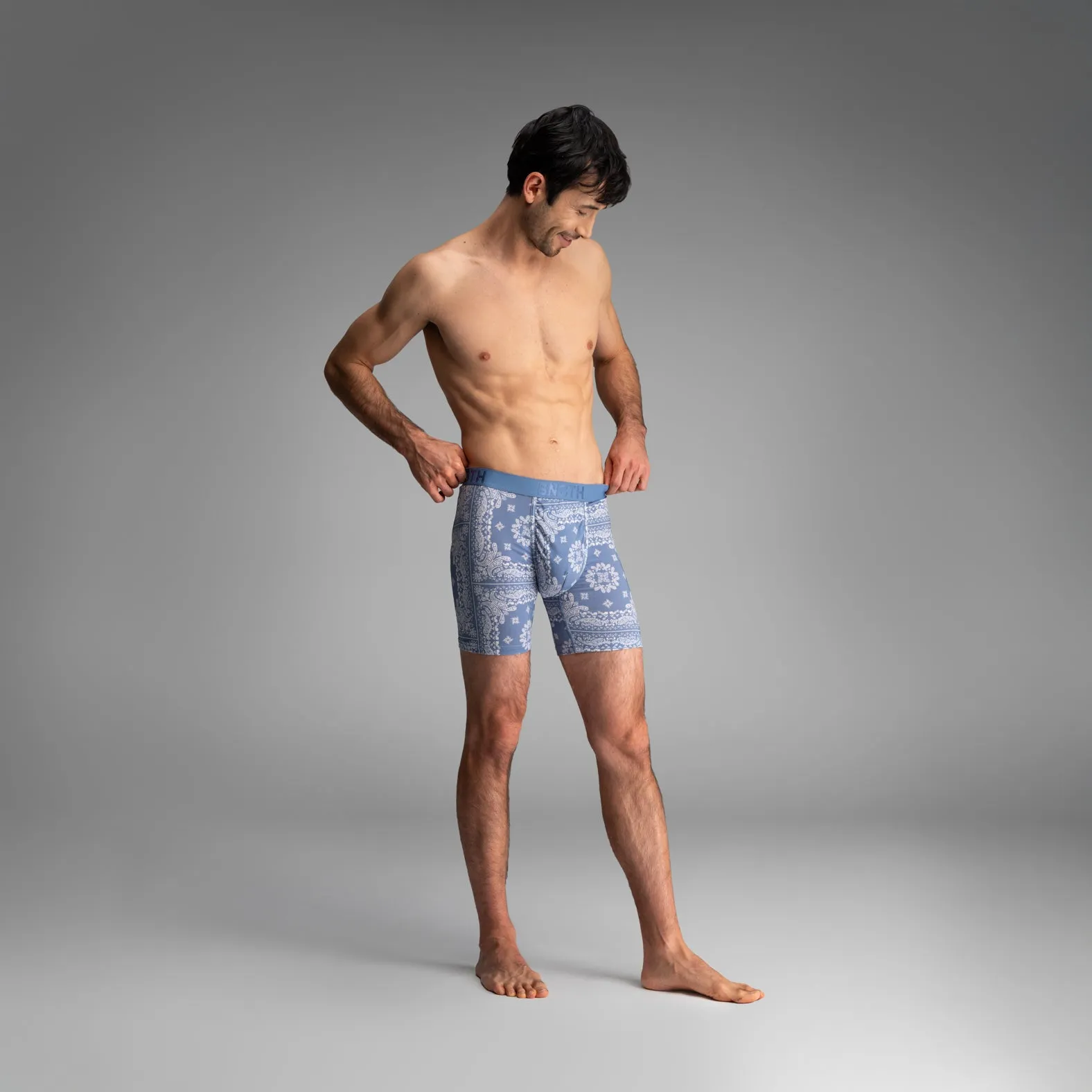 Classic Icon Boxer Brief: Bandana - Fog sold by BN3TH product image thumbnail 4