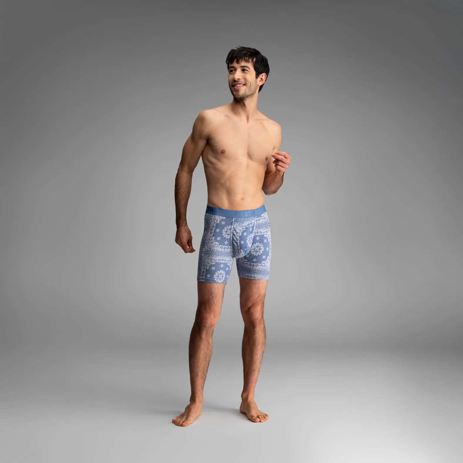 Classic Icon Boxer Brief: Bandana - Fog sold by BN3TH product image thumbnail 2