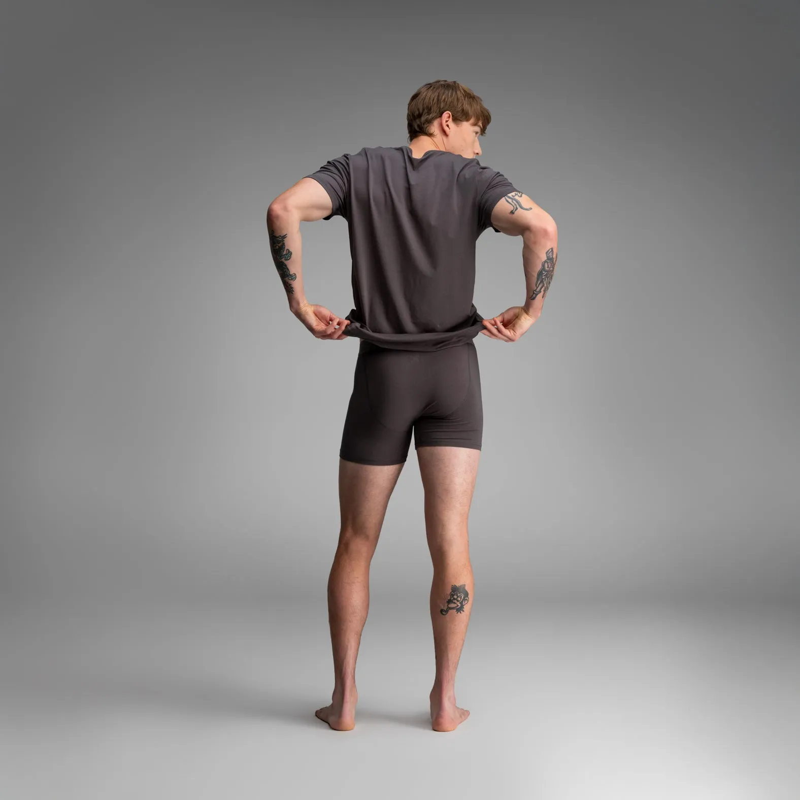 Essentials Crew T-Shirt : Smoke Green sold by BN3TH product image thumbnail 5