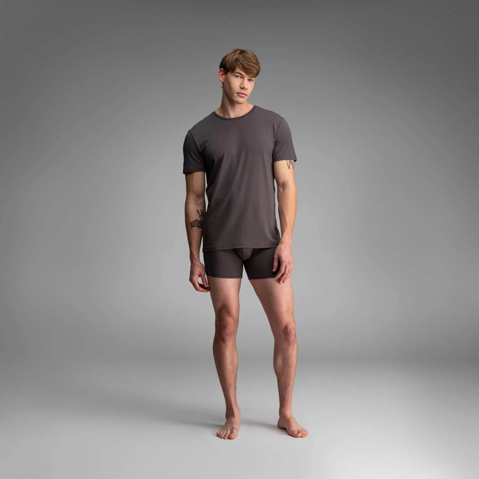 Essentials Crew T-Shirt : Smoke Green sold by BN3TH product image thumbnail 2