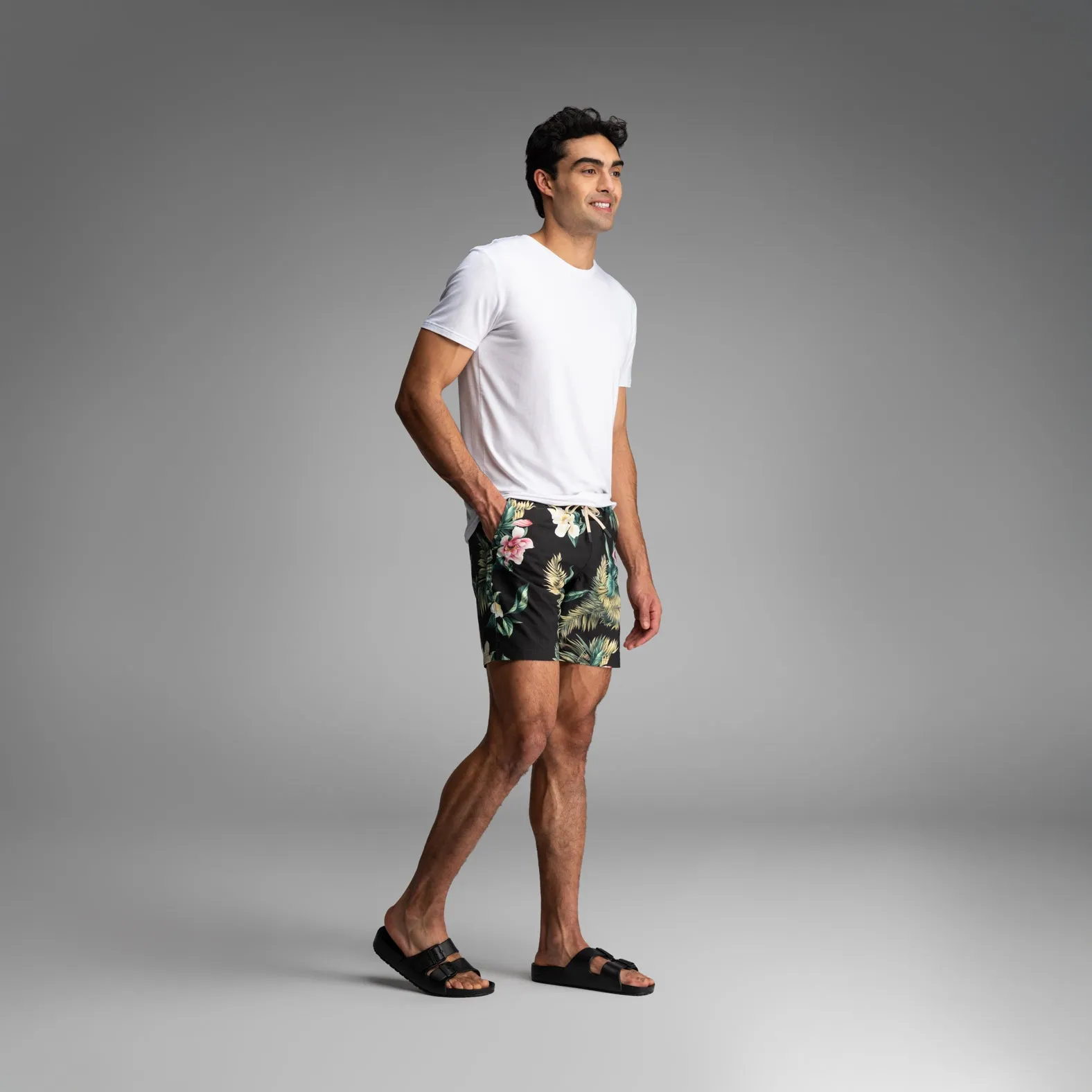Wave 7" Swim Short 2N1: Magnolia Black sold by BN3TH product image thumbnail 5