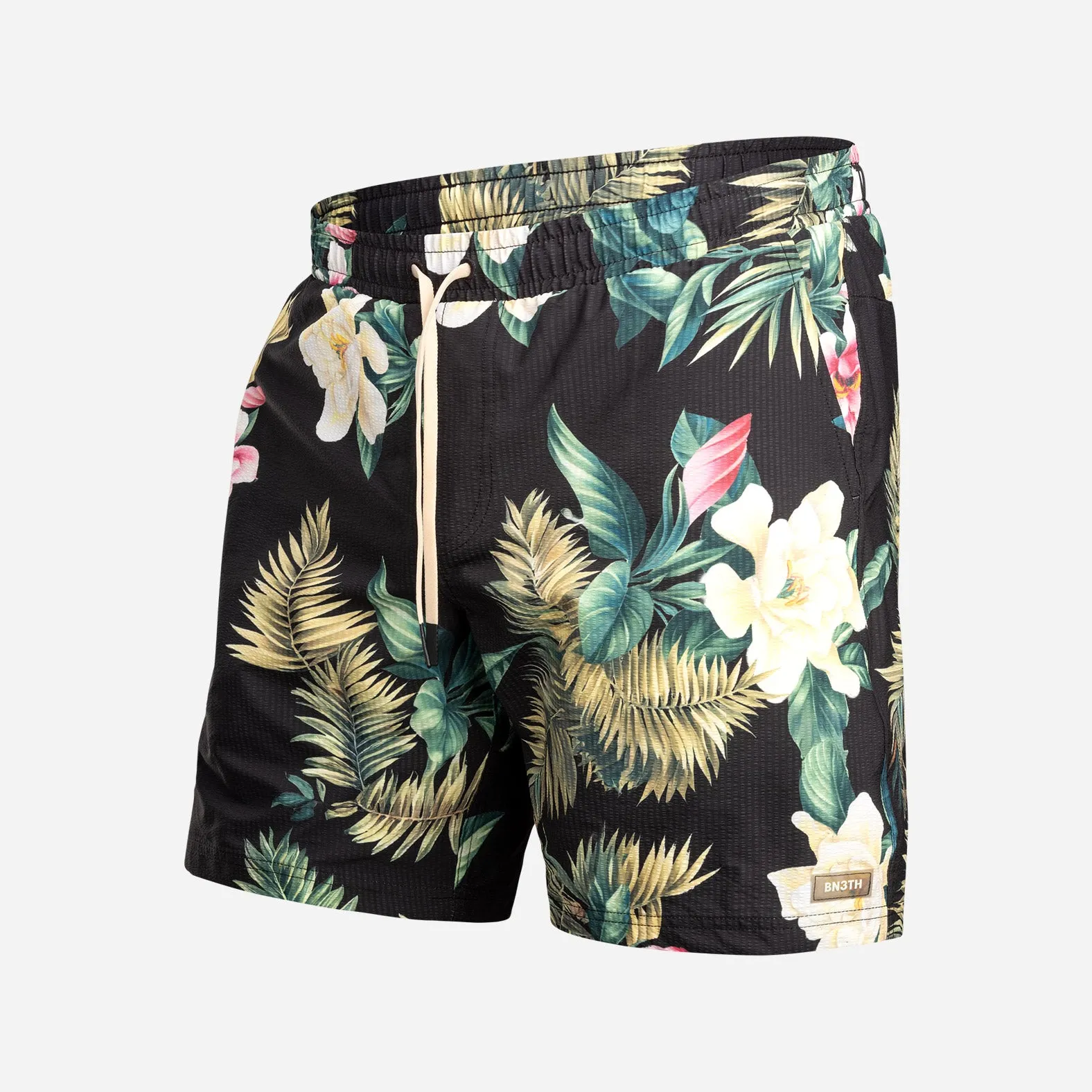 Wave 7" Swim Short 2N1: Magnolia Black sold by BN3TH