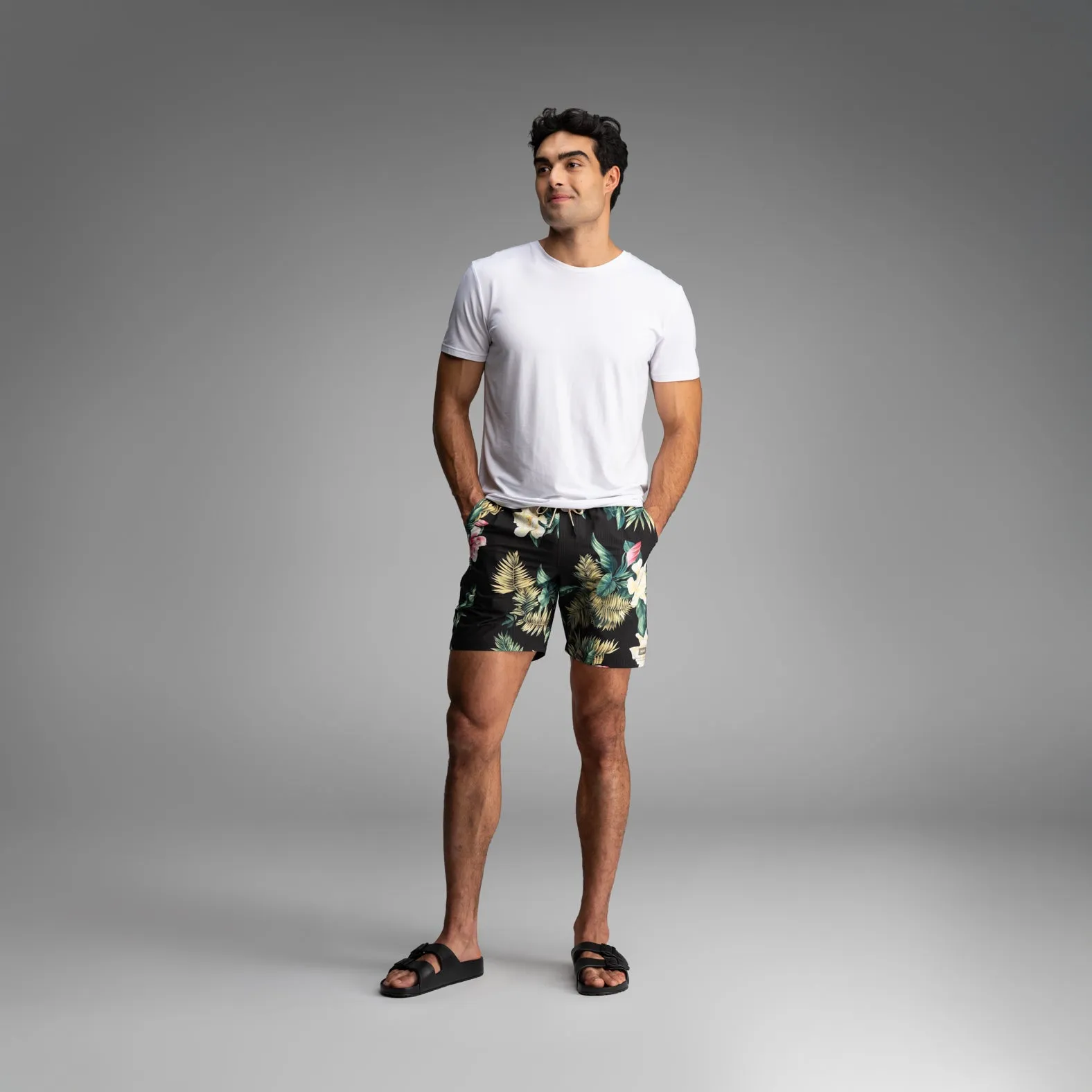 Wave 7" Swim Short 2N1: Magnolia Black sold by BN3TH product image thumbnail 2