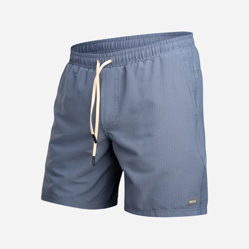 Wave 7" Swim Short 2N1: China Blue made by BN3TH
