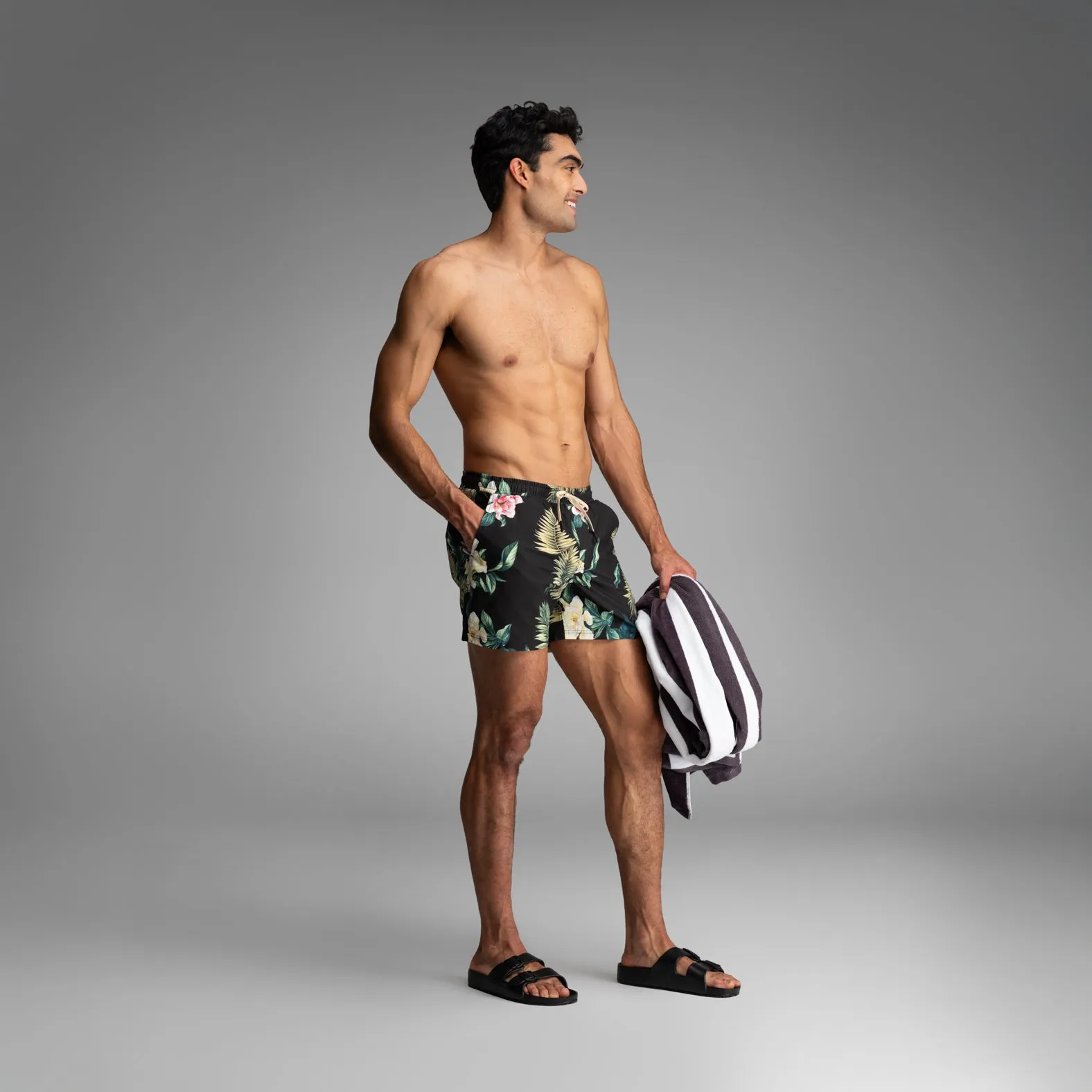 Wave 5" Swim Short 2N1: Magnolia Black sold by BN3TH product image thumbnail 5