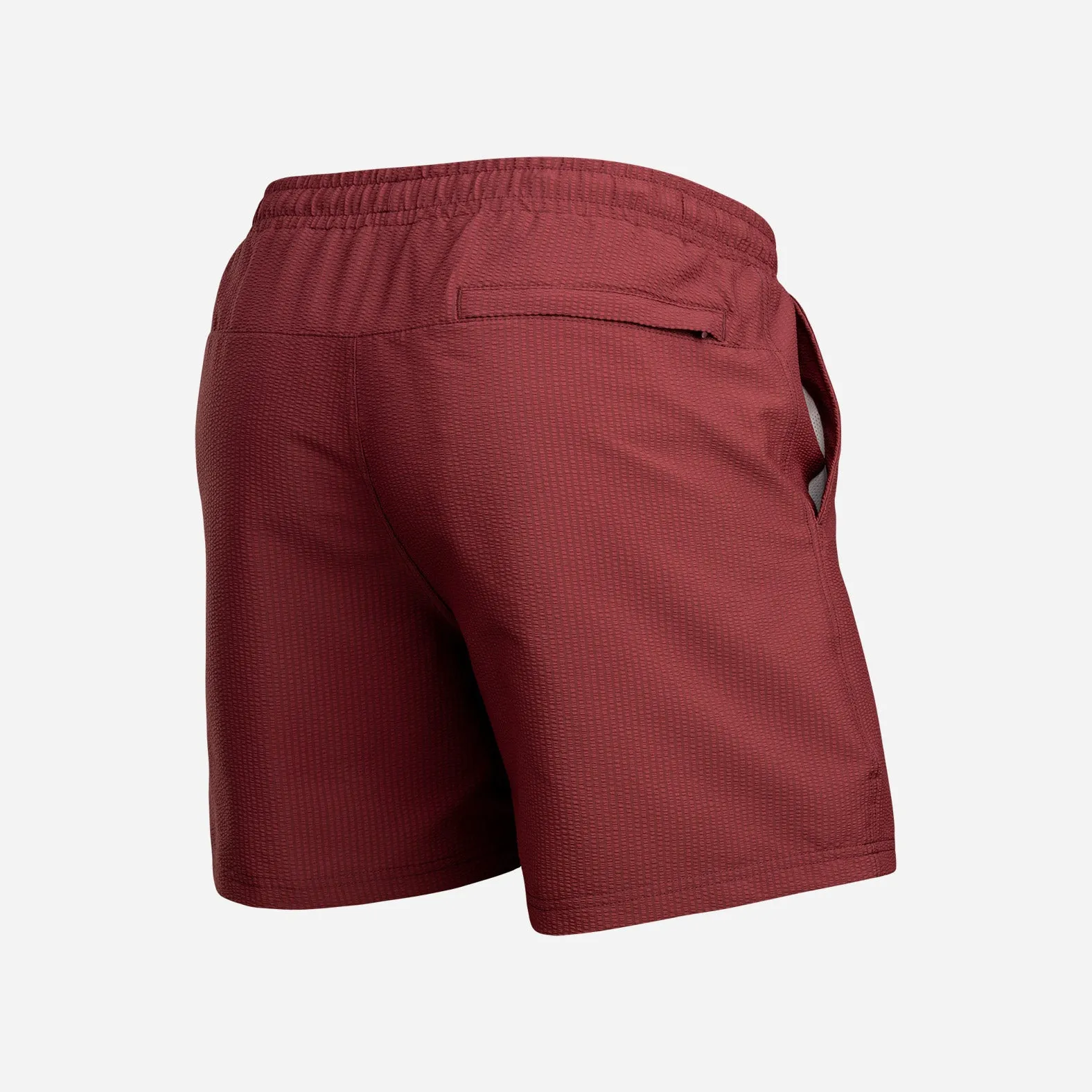 Wave 5" Swim Short 2N1: Red Mahogany sold by BN3TH product image thumbnail 3