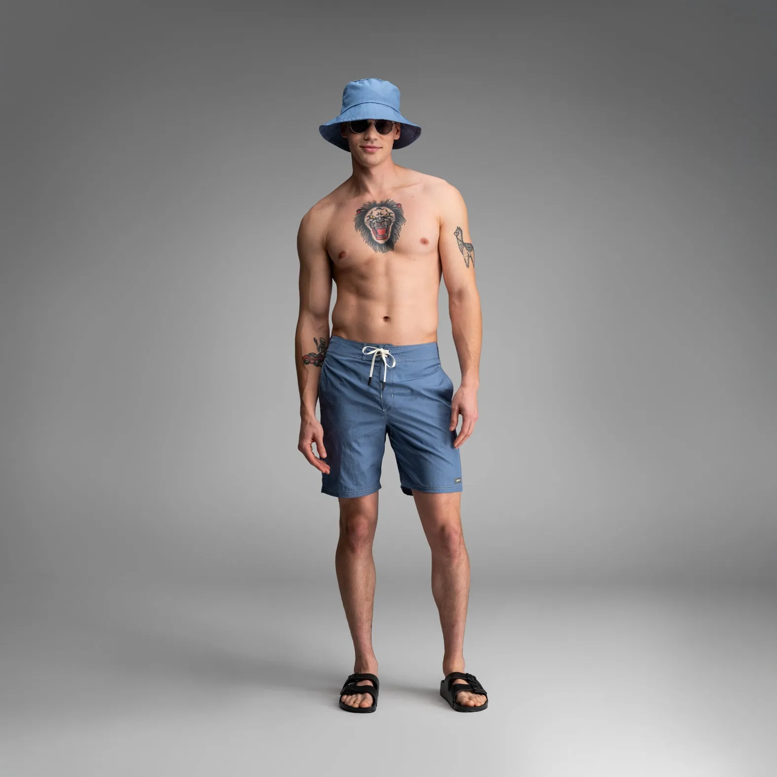 Riptide 2N1 Boardshort : Fog sold by BN3TH product image thumbnail 2