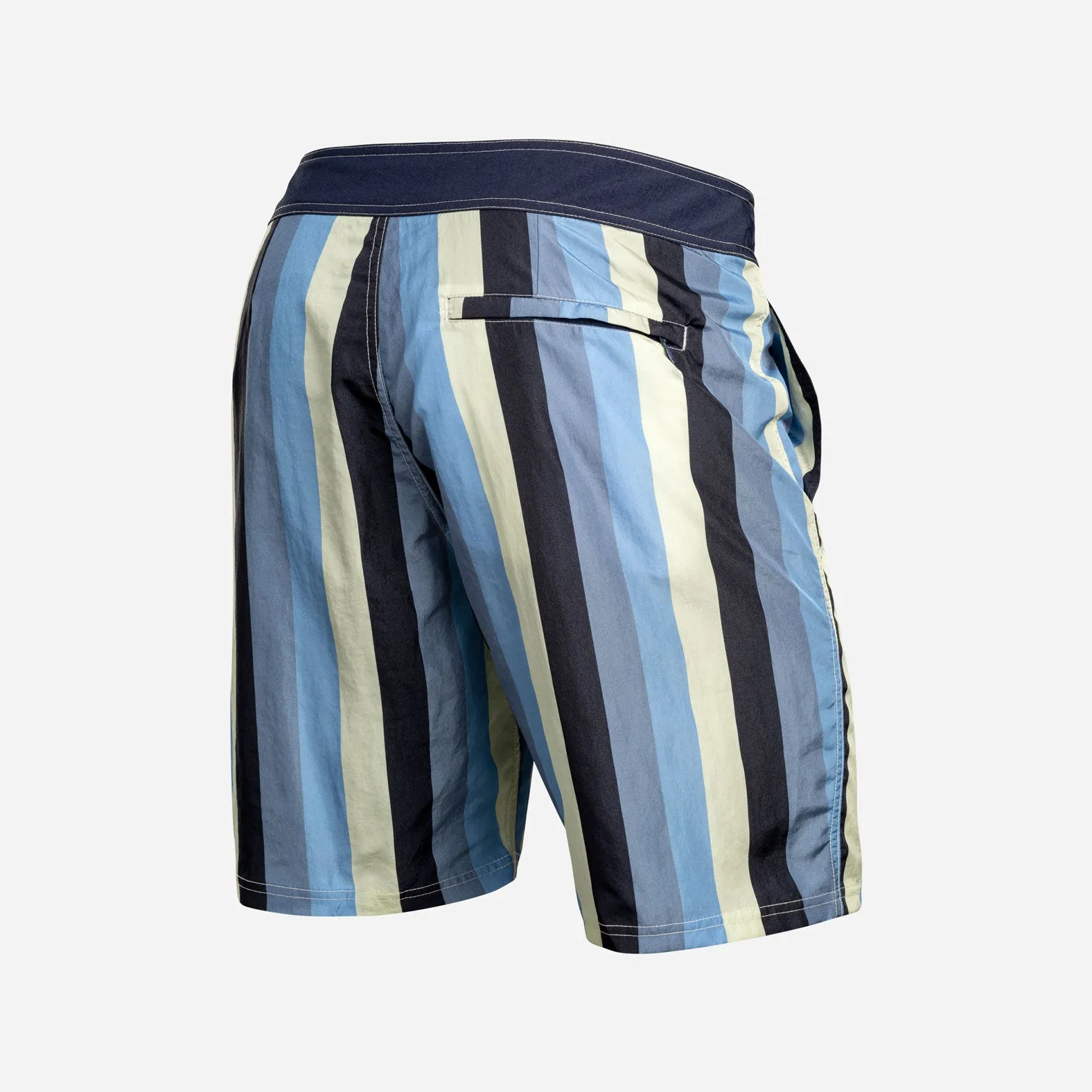 Riptide 2N1 Boardshort : Wide Stripe - Fog sold by BN3TH product image thumbnail 3