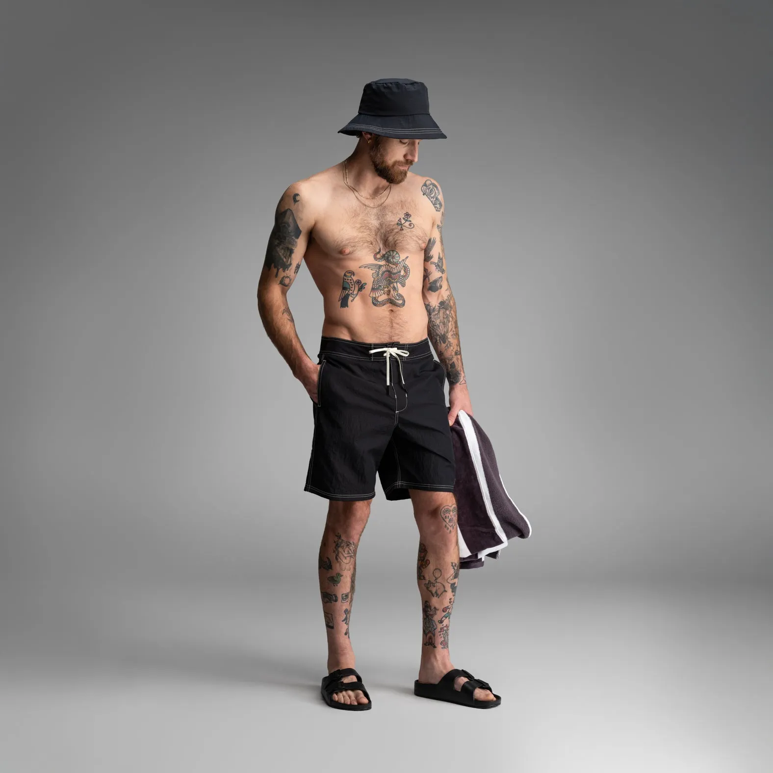 Riptide 2N1 Boardshort: Black sold by BN3TH product image thumbnail 2