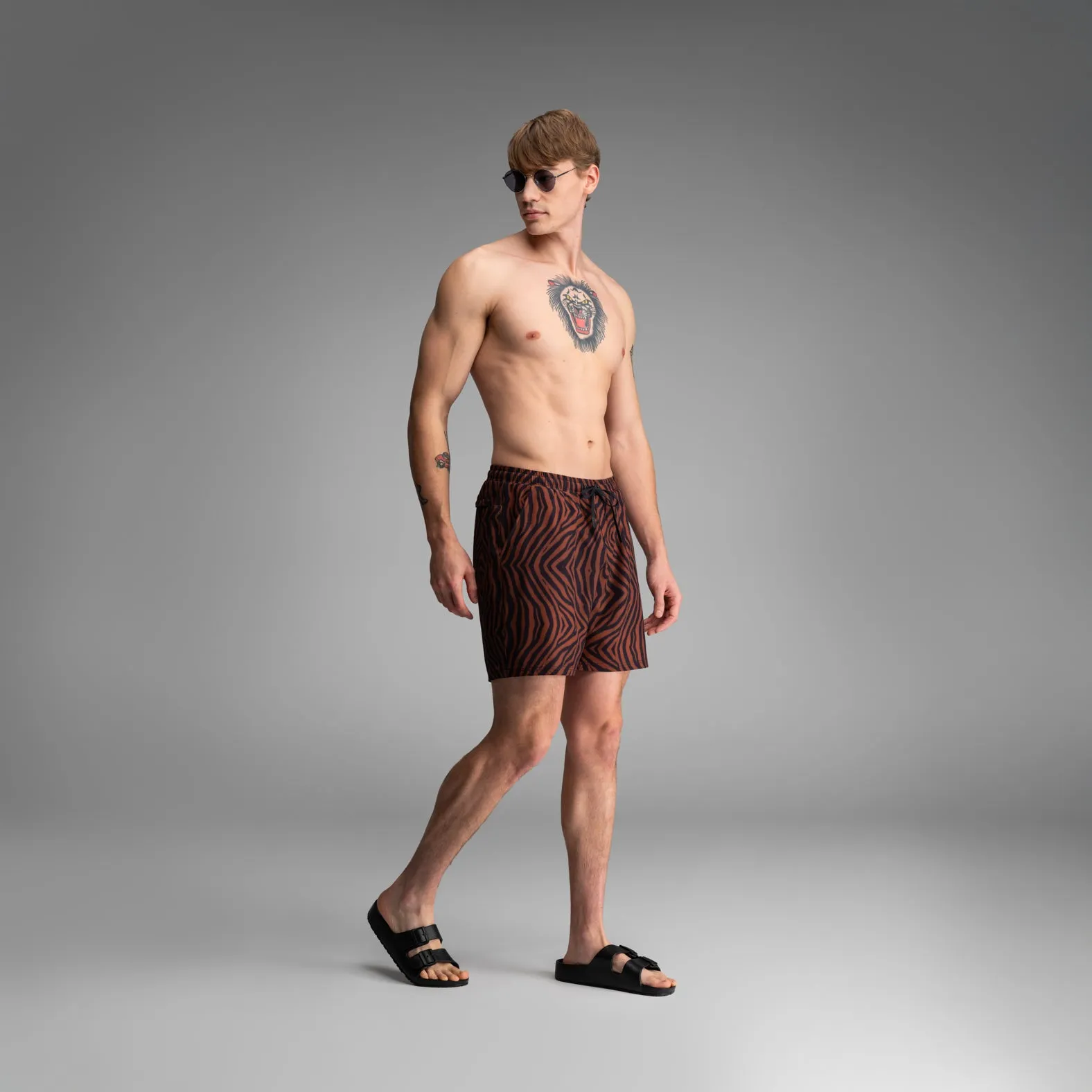 Shoreline 7" Short 2N1: Tiger Stripe sold by BN3TH product image thumbnail 5