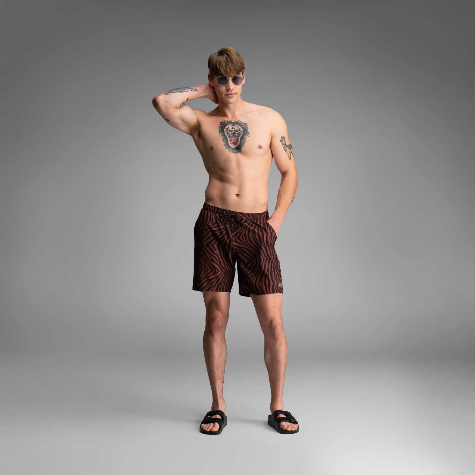 Shoreline 7" Short 2N1: Tiger Stripe sold by BN3TH product image thumbnail 2