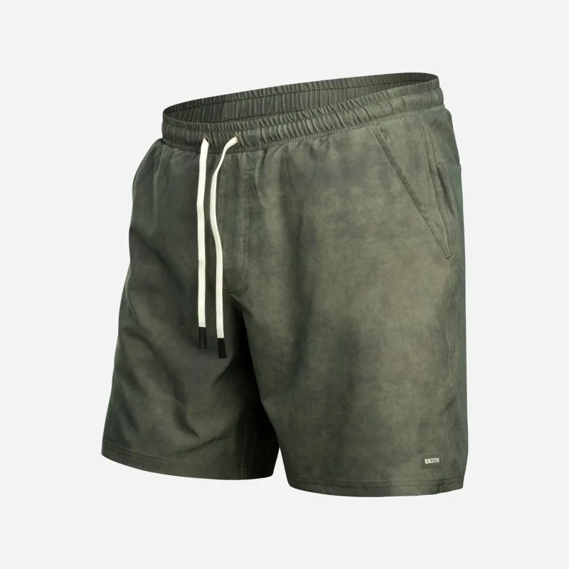 Shoreline 7" Short 2N1: Acid Wash - Green sold by BN3TH