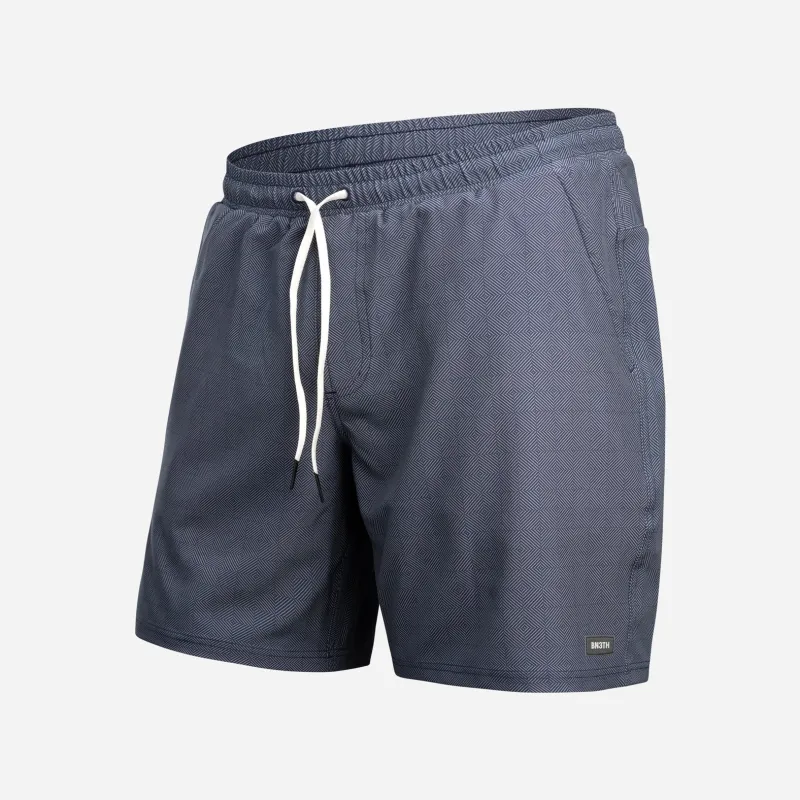 Shoreline 7" Short 2N1: Artisan Tile - Navy sold by BN3TH