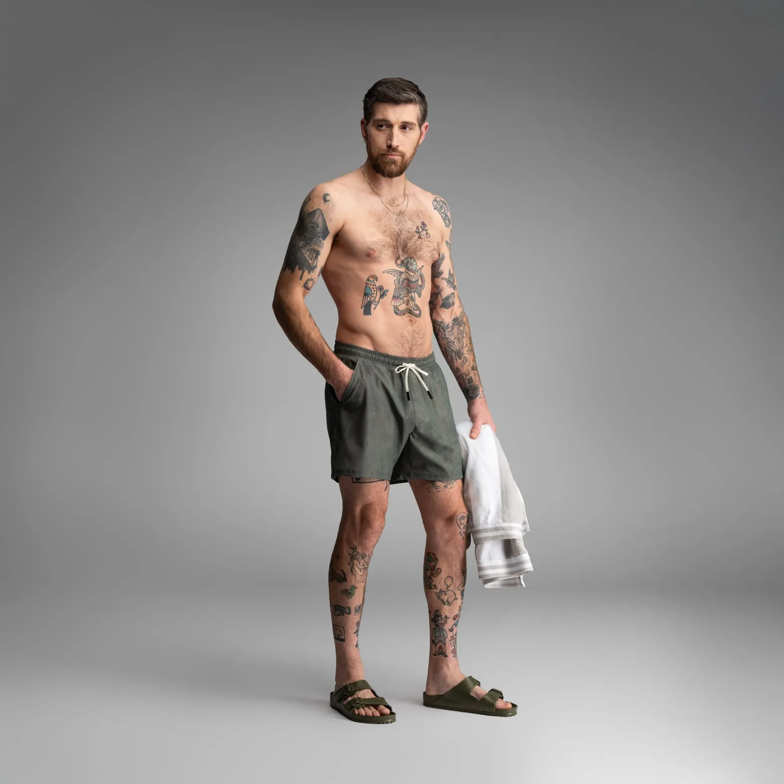 Shoreline 5" Short 2N1: Acid Wash - Green sold by BN3TH product image thumbnail 5