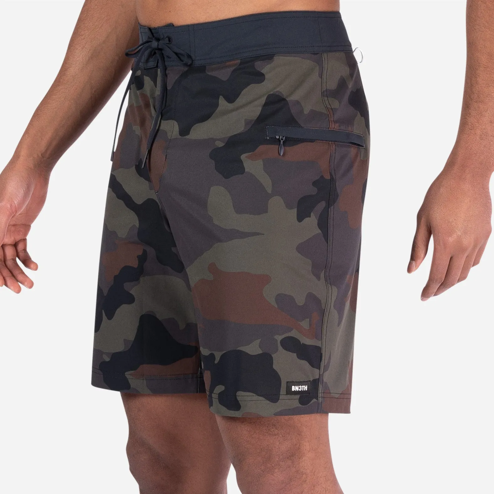 Hightide Boardshort 2N1: Basecamp Camo-Woodland sold by BN3TH product image thumbnail 2
