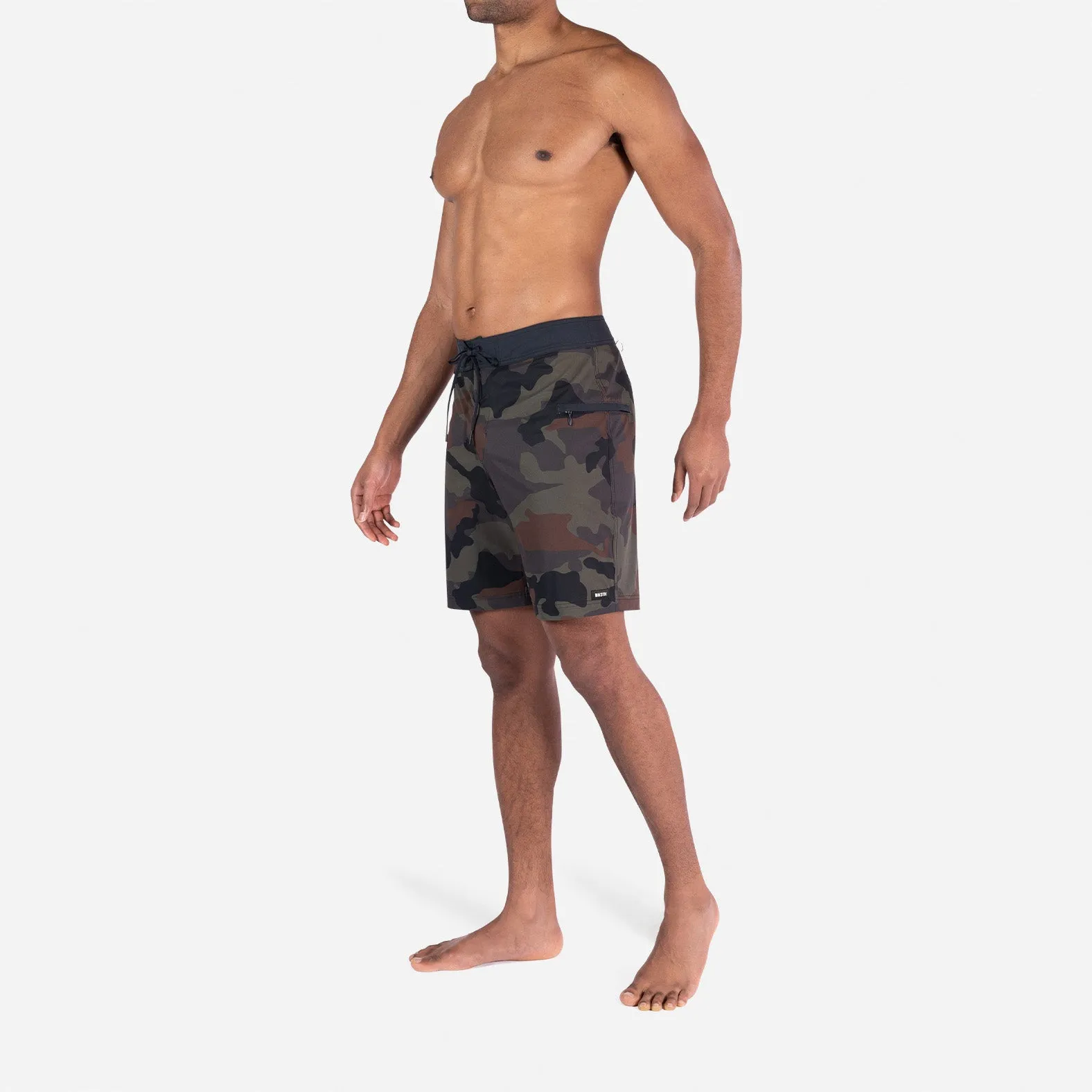 Hightide Boardshort 2N1: Basecamp Camo-Woodland sold by BN3TH product image thumbnail 5