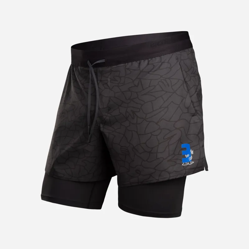 Session 2N1 Training Short 5":  Lucas Beaufort - Black made by BN3TH