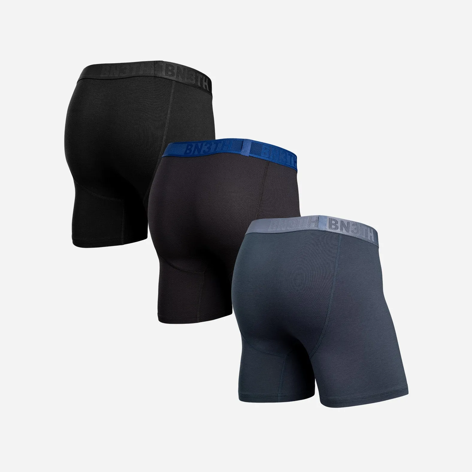 Everyday Black Bundle: Essentials & Pro Flex Boxer Brief 3 Pack sold by BN3TH product image thumbnail 3