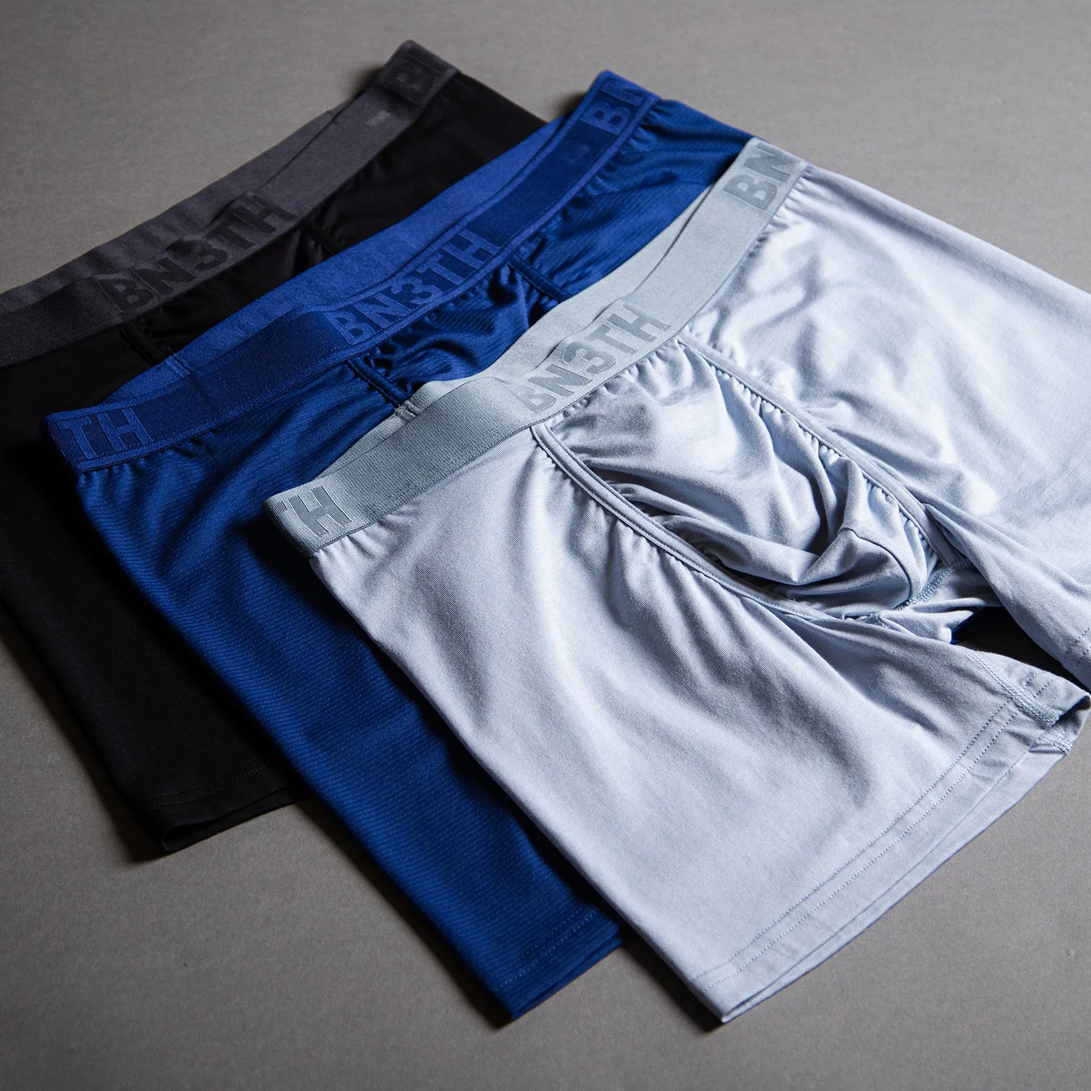 Everyday Blue Bundle: Essentials & Pro Flex Boxer Brief 3 Pack sold by BN3TH product image thumbnail 3