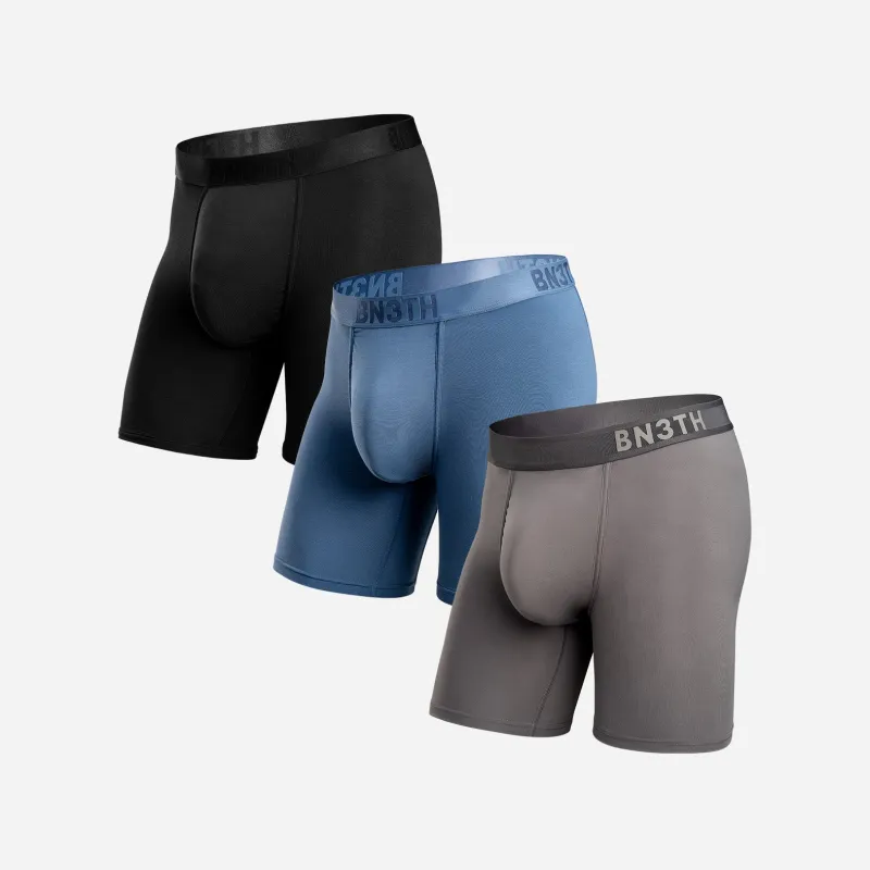 Premium Stone Bundle: Classic Icon & Pro Ultra Boxer Brief 3 Pack made by BN3TH