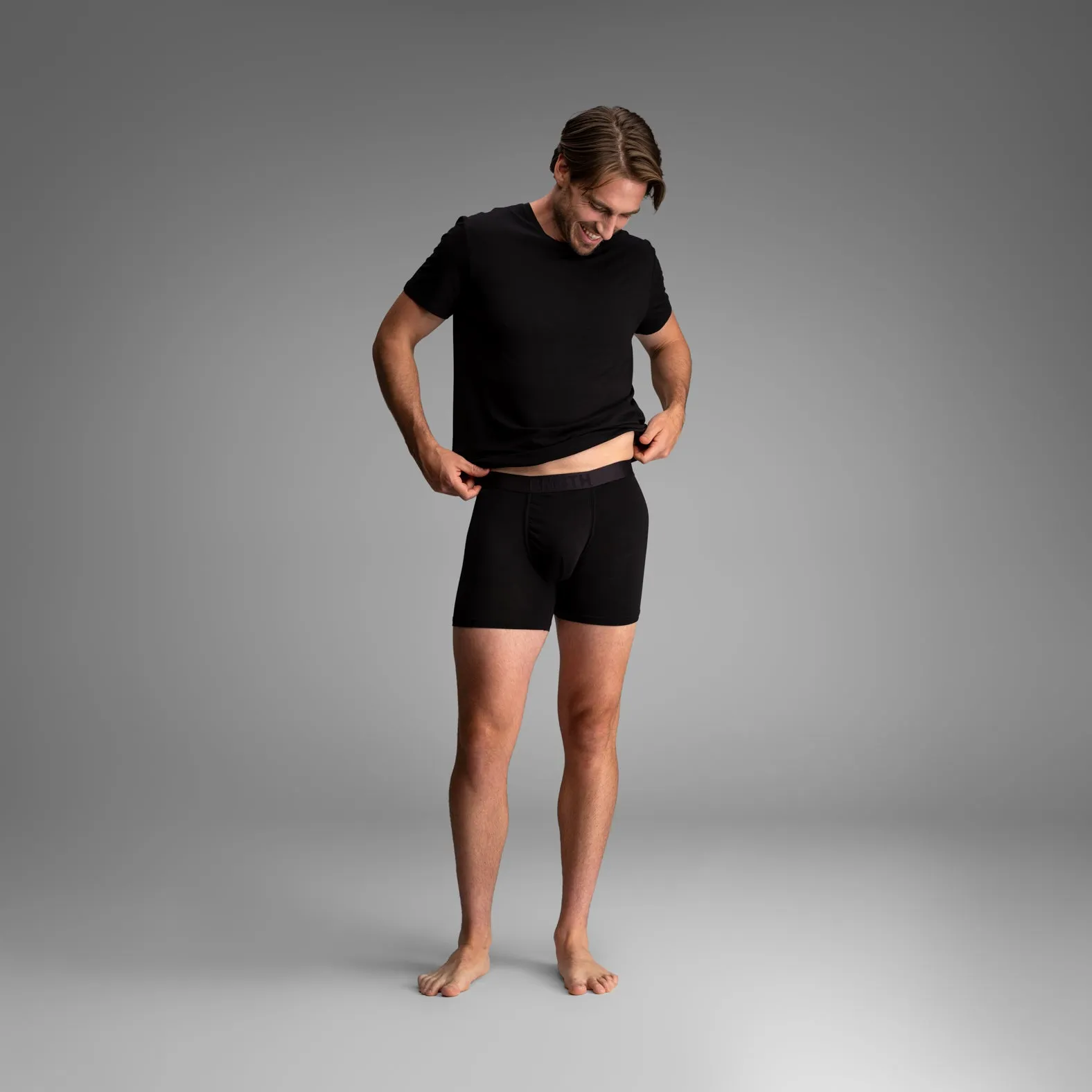 Essentials Boxer Brief: Black/Palm Tree Horizon 2 Pack sold by BN3TH product image thumbnail 5