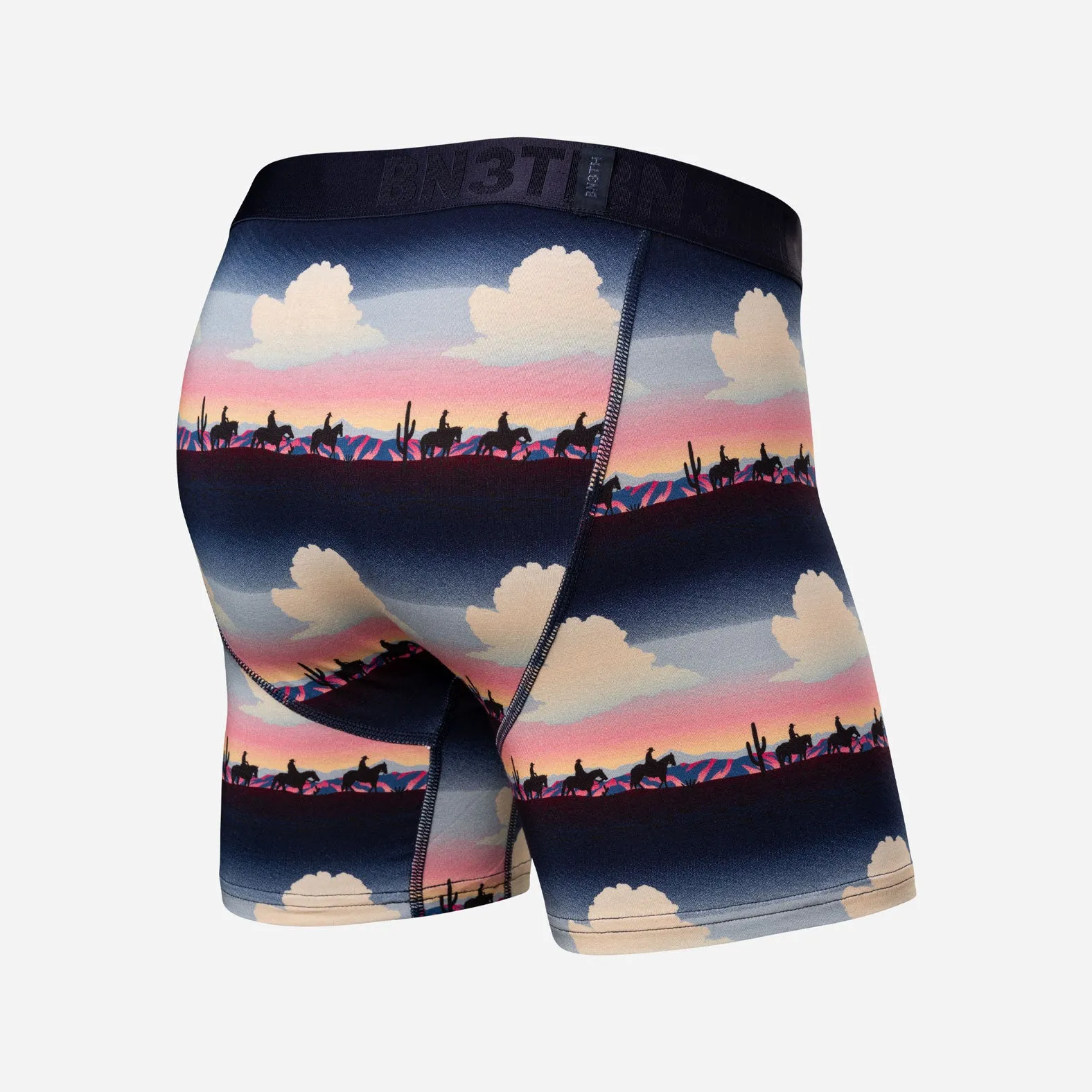Essentials Boxer Brief: Cloudy Range - Pink sold by BN3TH product image thumbnail 3