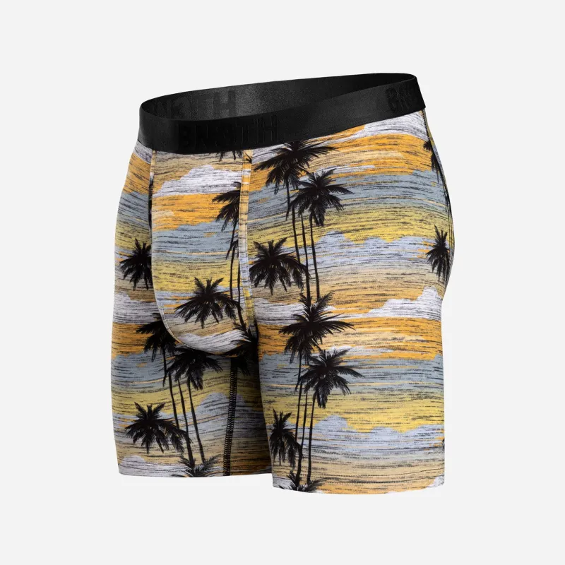 Essentials Boxer Brief: Palm Tree Horizon - Slate made by BN3TH