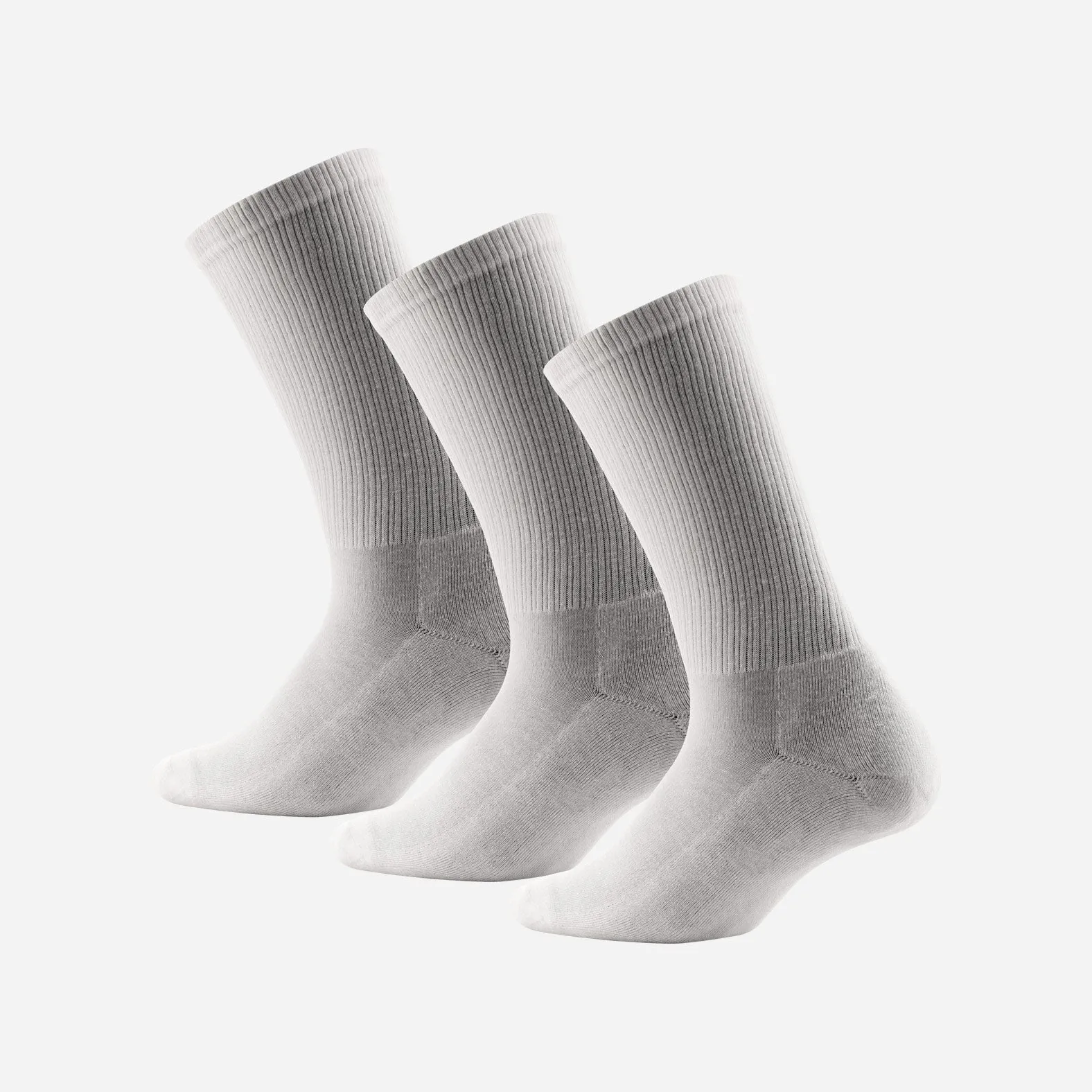 Classic Crew Sock: White 3 Pack sold by BN3TH product image thumbnail 3