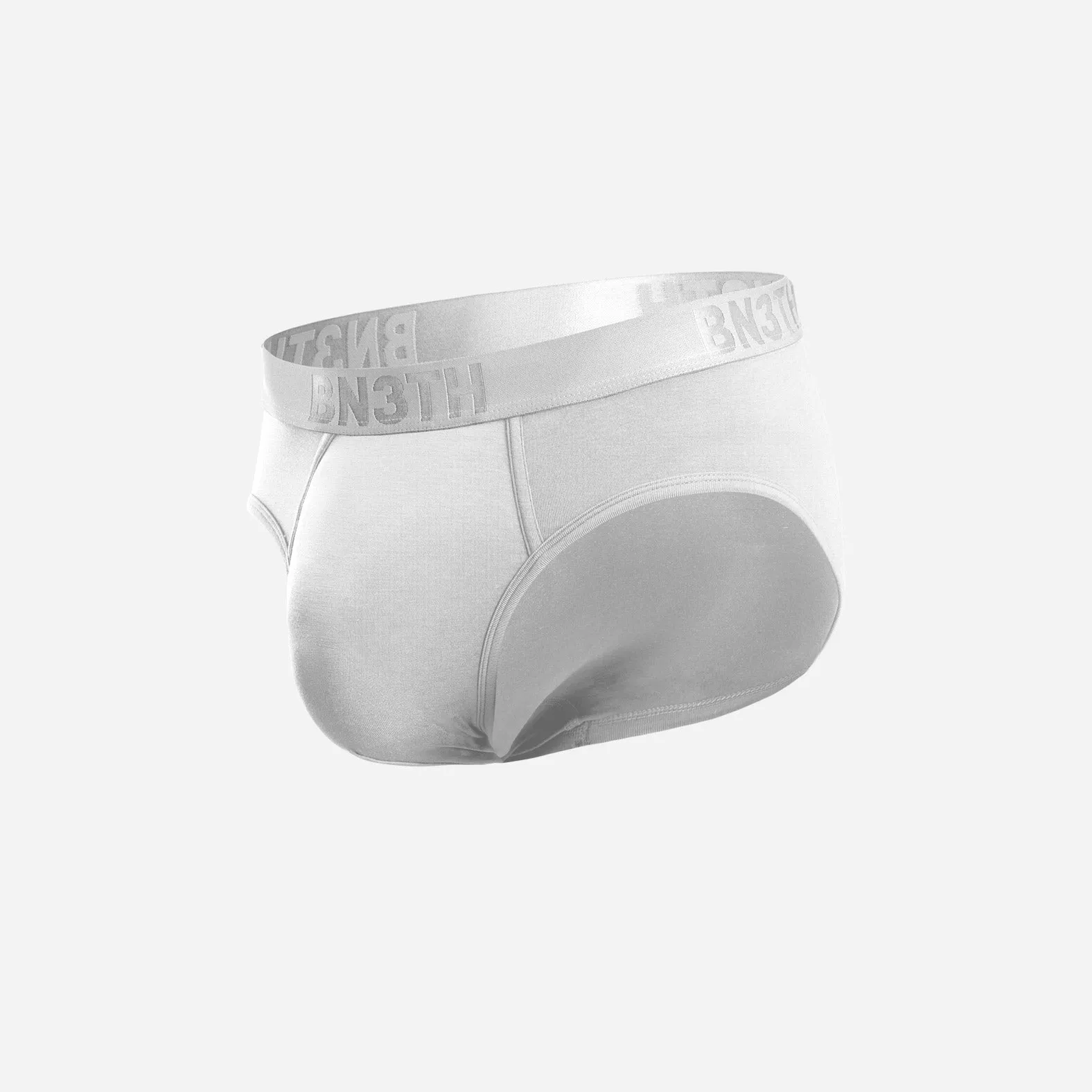 Classic Icon Brief With Fly: White sold by BN3TH