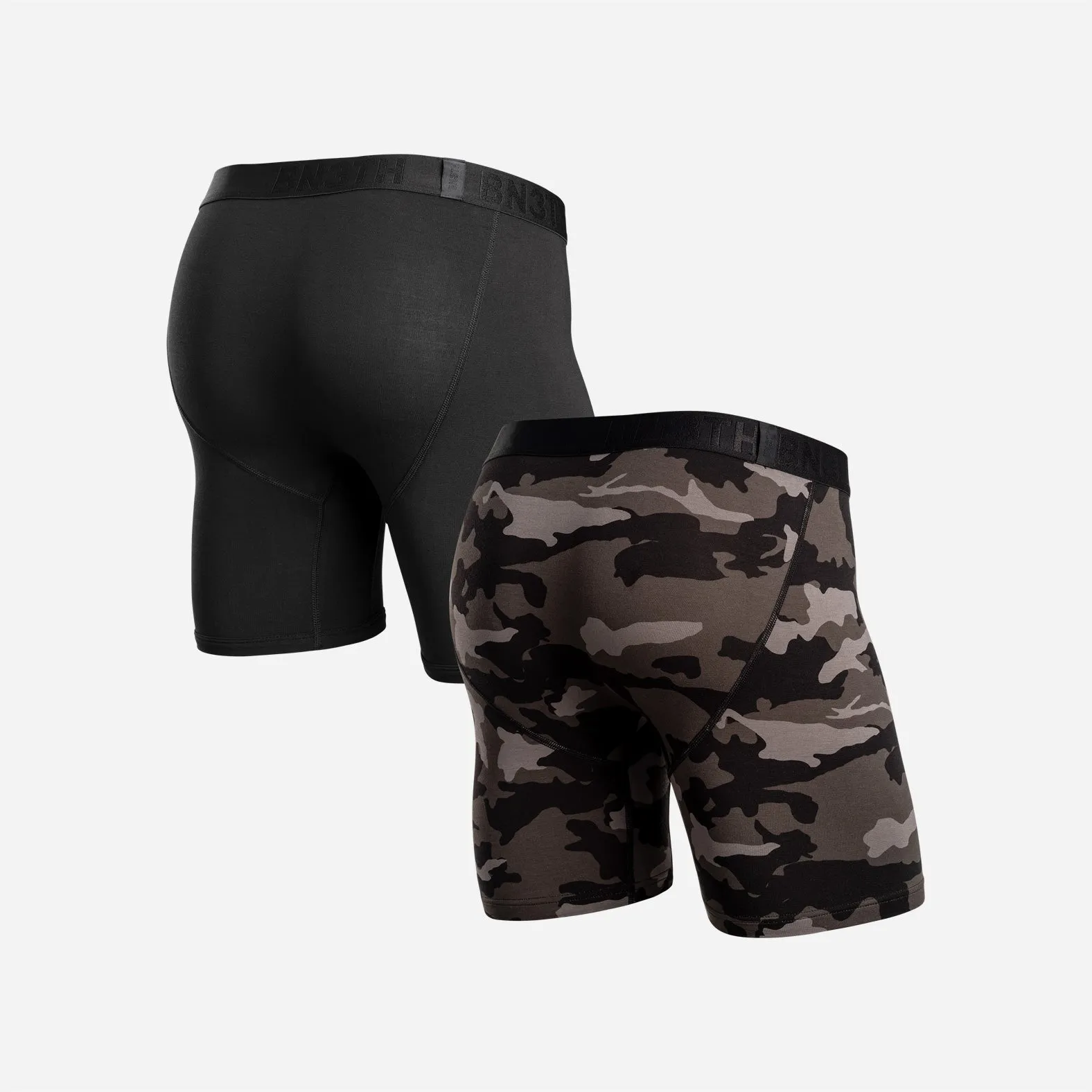 Classic Icon Boxer Brief: Black/Covert Camo 2 Pack sold by BN3TH product image thumbnail 3