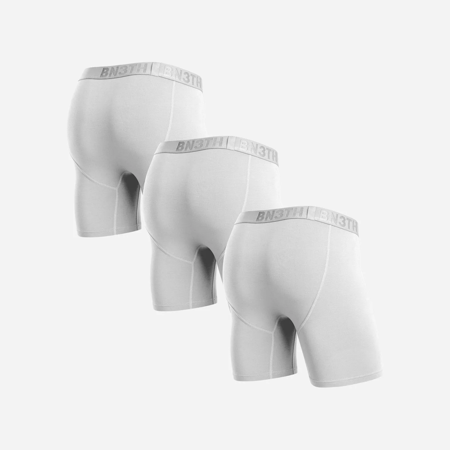 Classic Icon Boxer Brief: White 3 Pack sold by BN3TH product image thumbnail 3