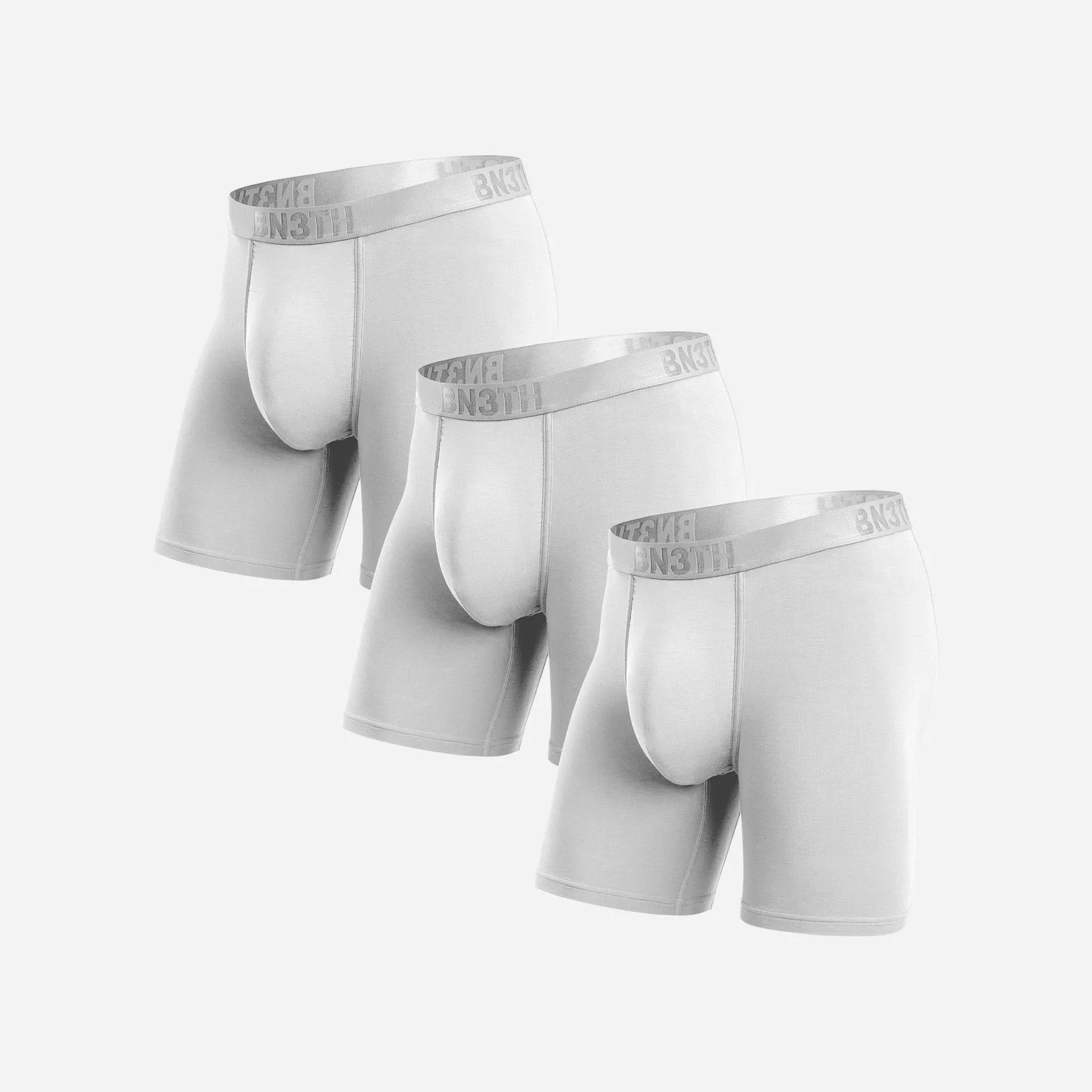 Classic Icon Boxer Brief: White 3 Pack sold by BN3TH