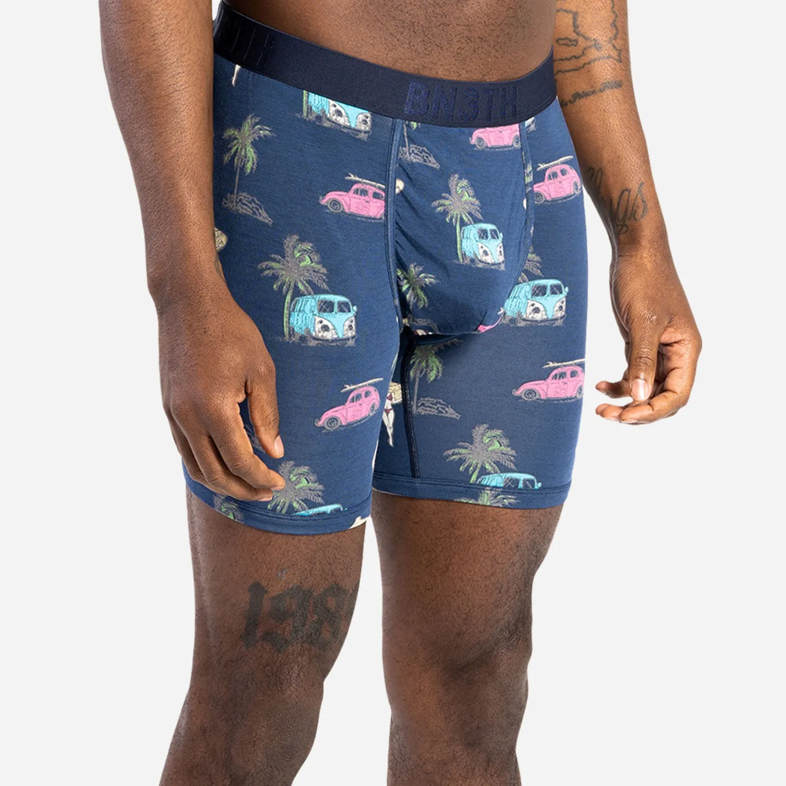 CLASSIC BOXER BRIEF: BEACH CRUISE DARK NAVY sold by BN3TH product image thumbnail 2